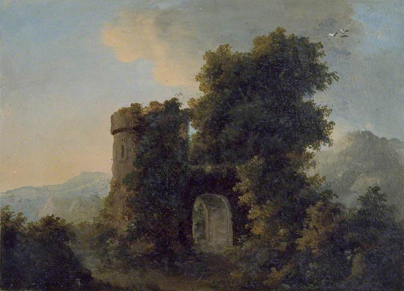 Landscape with a fortified Gateway
