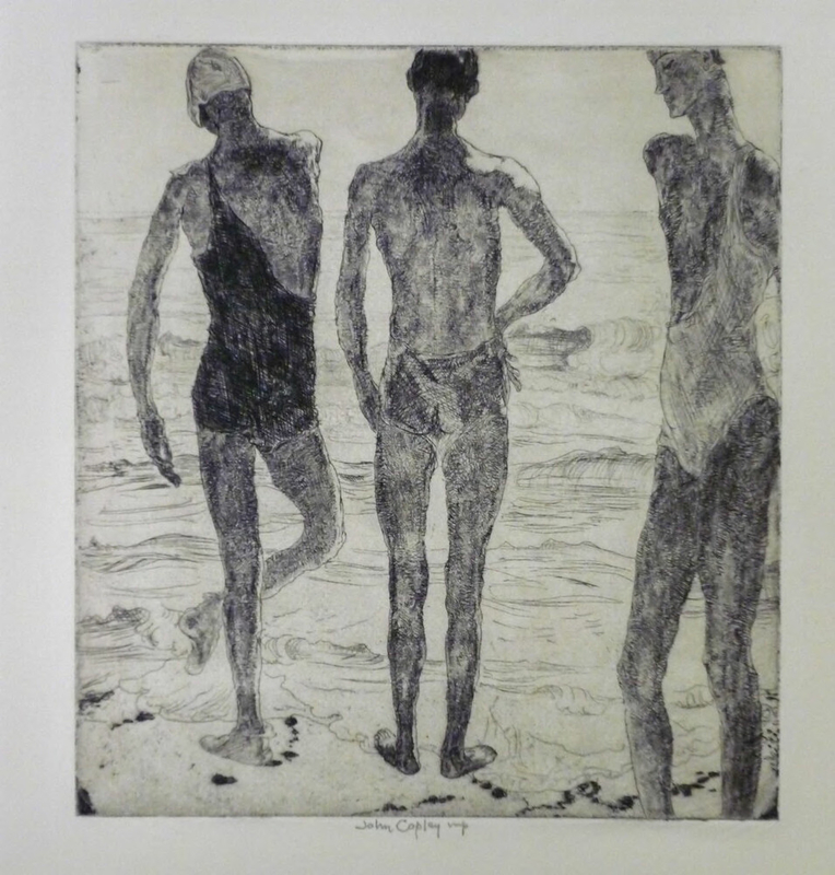Three Bathers