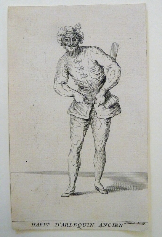 Habit d'Arlequin ancien (Harlequin standing)