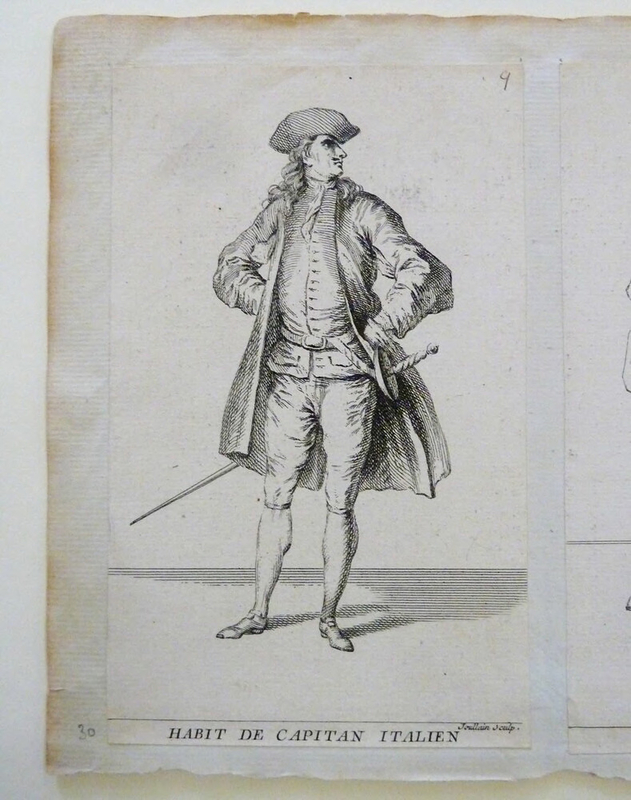 Habit de Capitan Italien