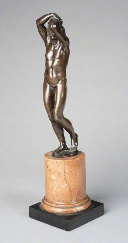Nude Youth with Arms Behind His Head