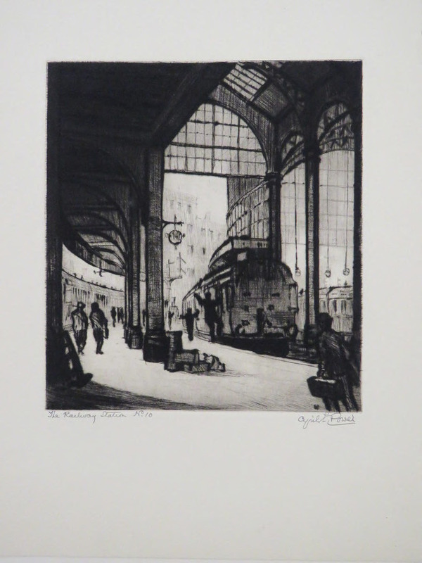 The railway station