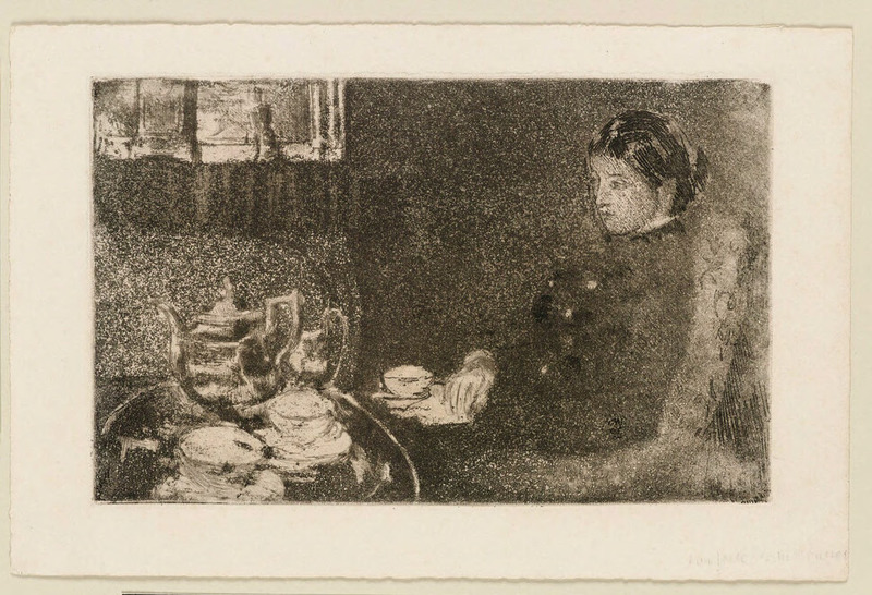 Miss Lydia at Afternoon Tea