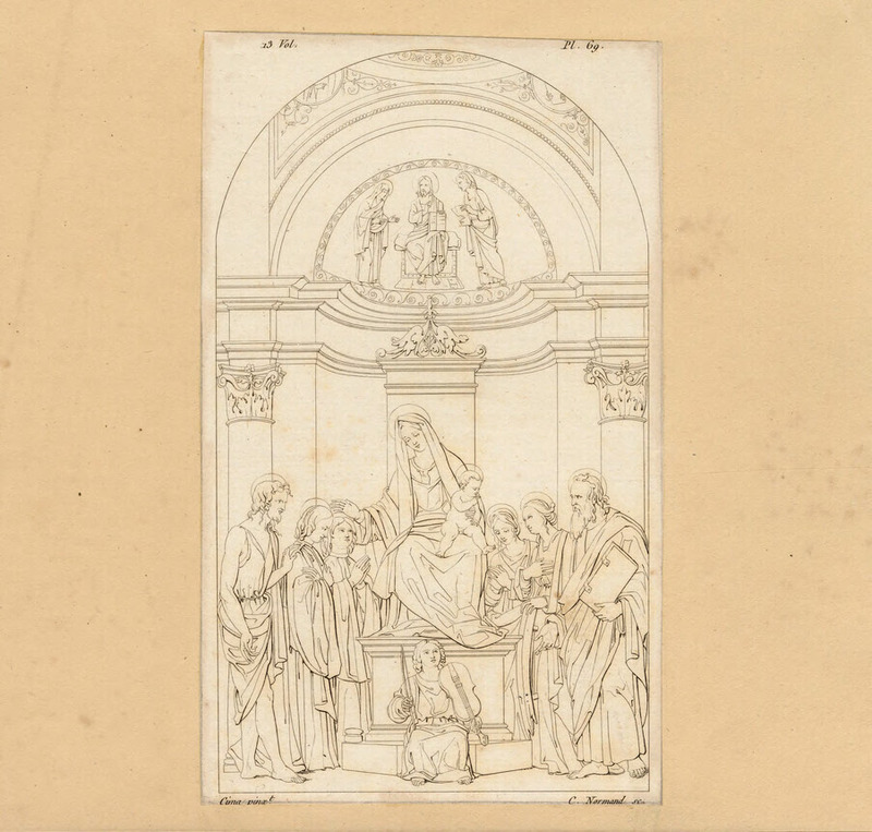 The Virgin and Child with saints