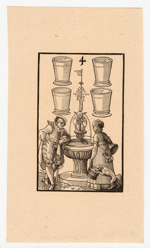 Four of Drinking Cups