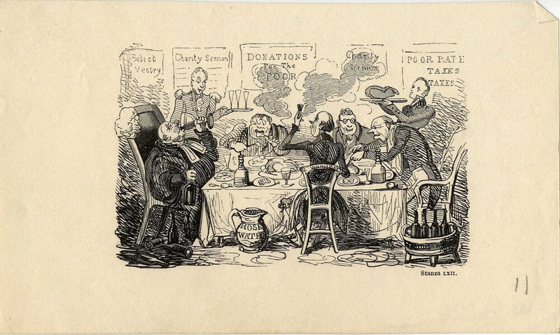 A vestry dinner