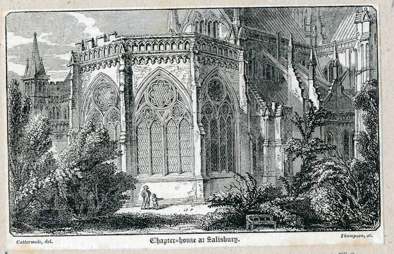 Chapter house at Salisbury