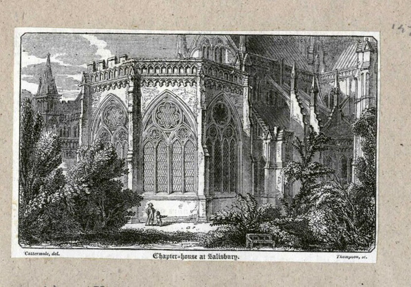 Chapter house at Salisbury