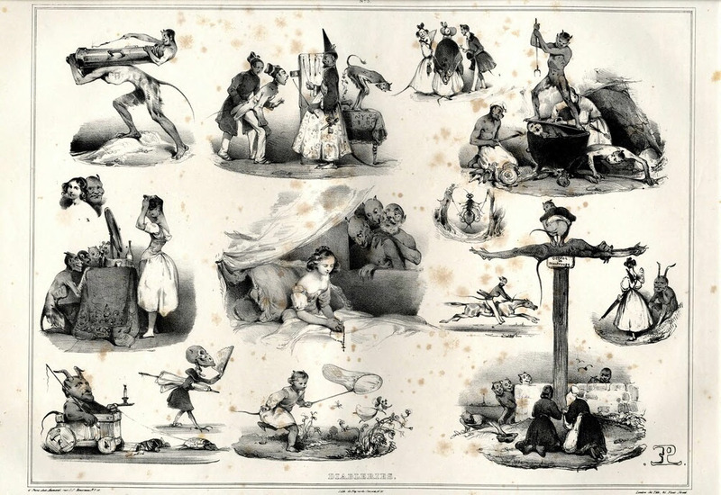 Plate 3 of Les Diables de Lithographies!