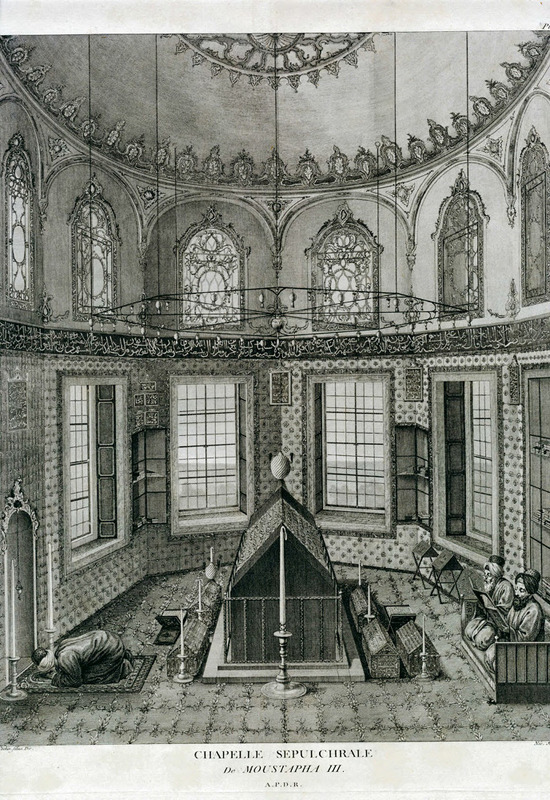Interior of chapel of Mustafa III