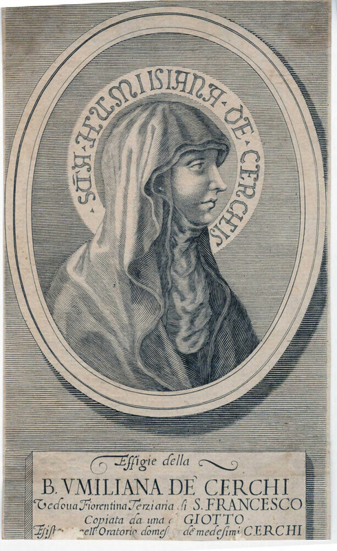 Effigie della B. Umiliana de' Cerchi