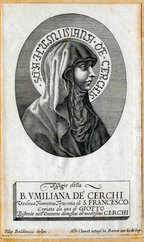 Effigie della B. Umiliana de' Cerchi