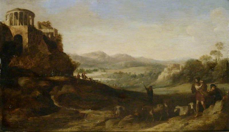 Shepherds in the Campagna