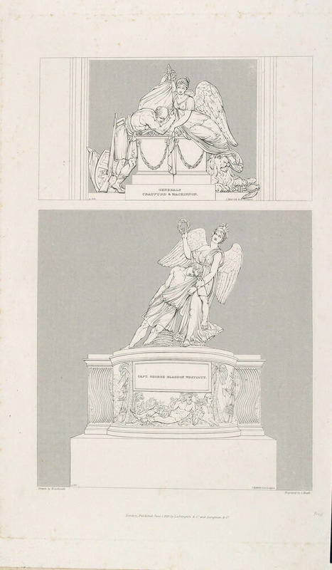 Monuments to General Craufurd and General Mackinnon, and Captain George Blagdon Westcott