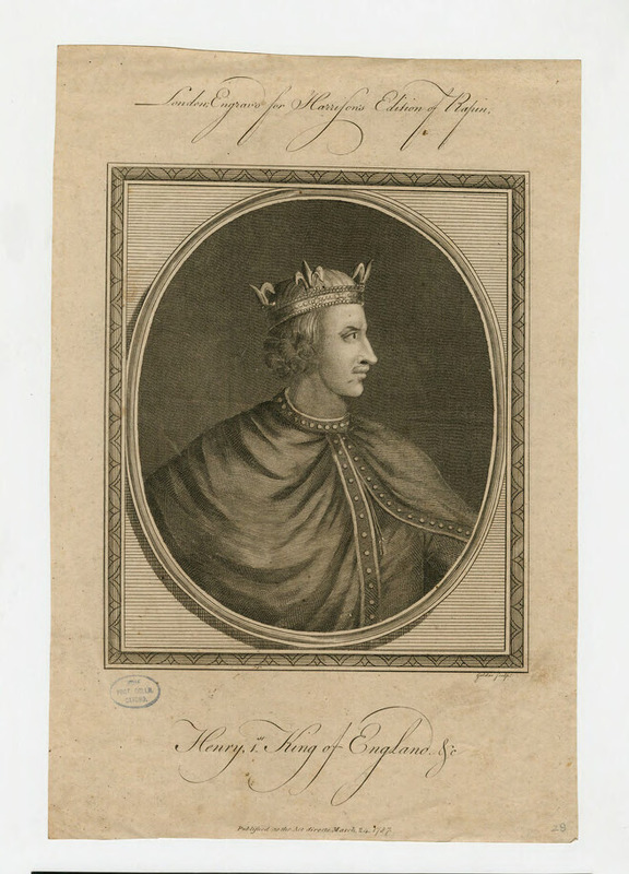 Portrait of Henry I