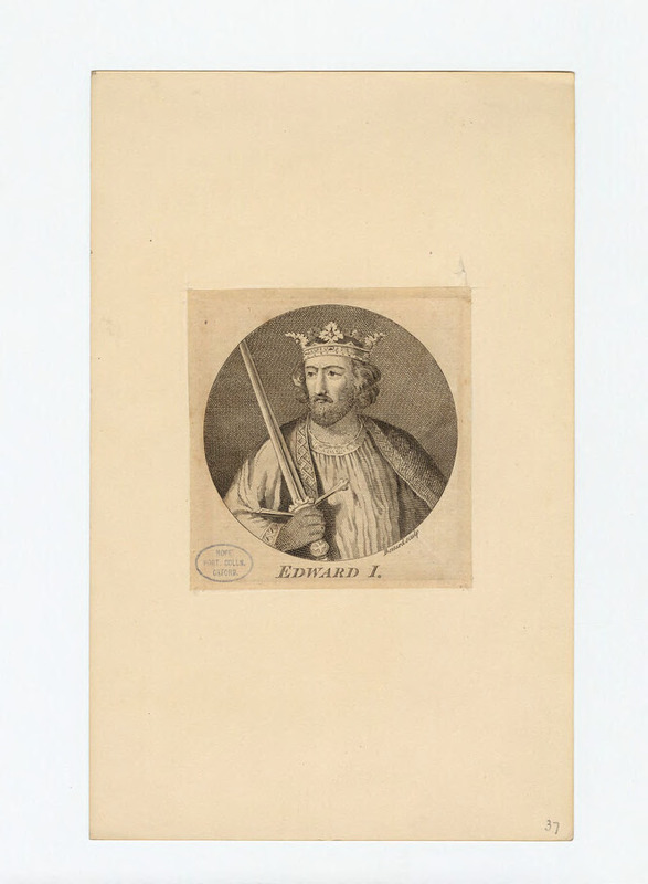 Portrait of Edward I