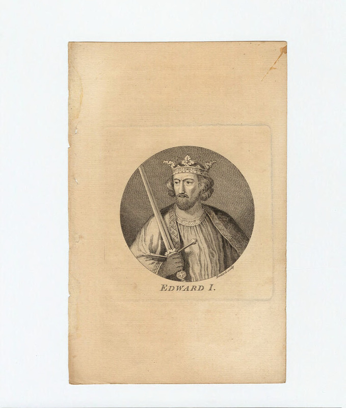 Portrait of Edward I