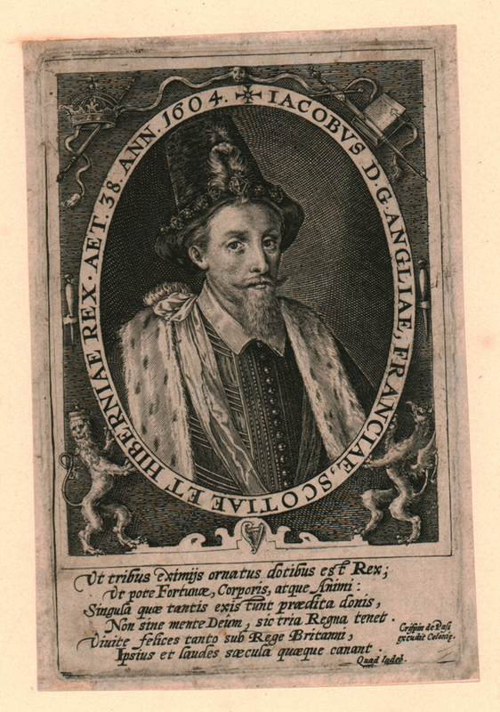 Portrait of James I