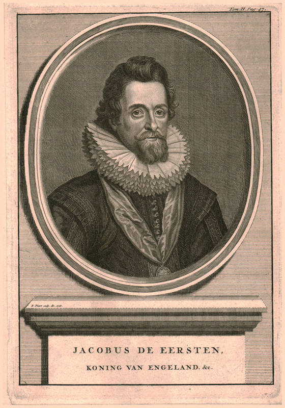 Portrait of James I