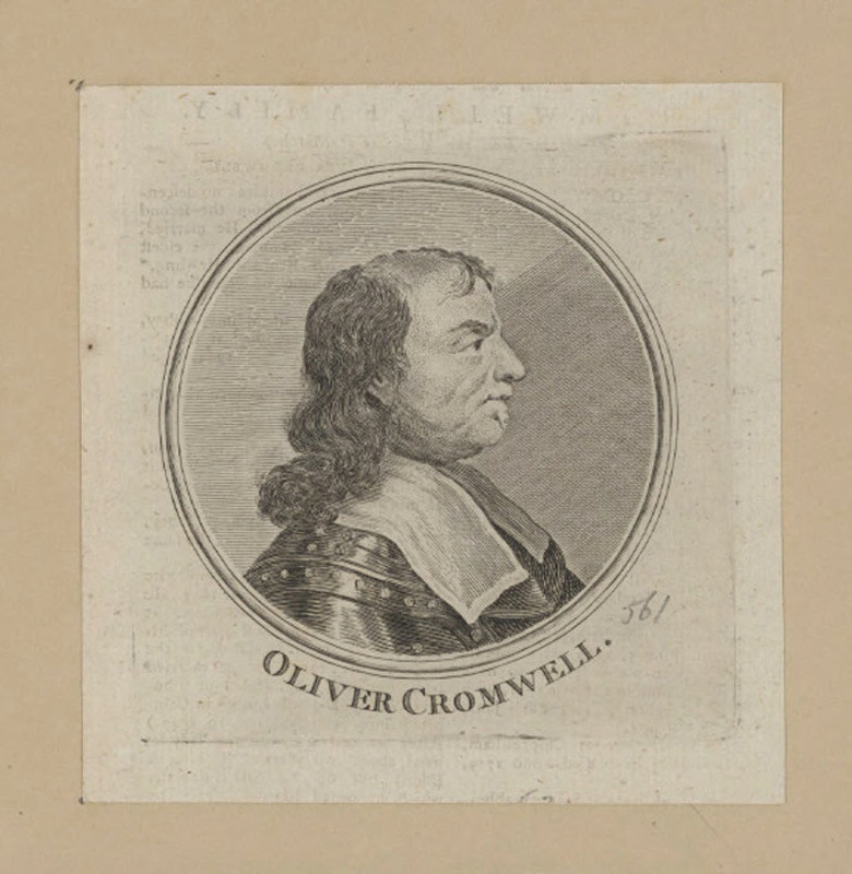 Portrait of Oliver Cromwell