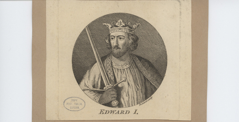 Portrait of Edward I