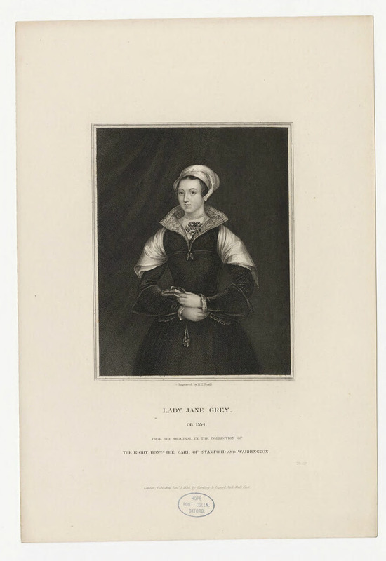 Portrait of Jane Grey