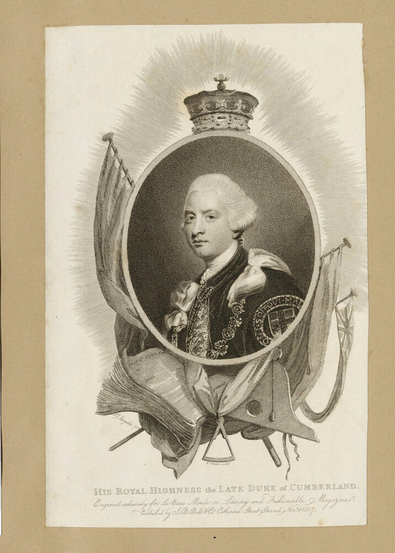 Portrait of William, Duke of Cumberland