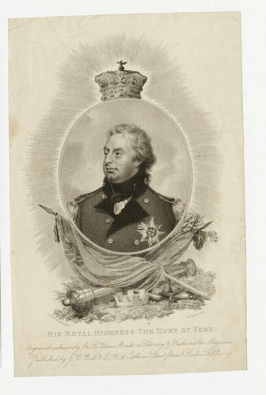 Portrait of Prince Frederick, Duke of York and Albany