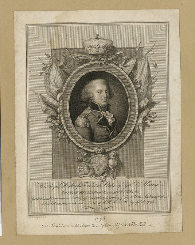 Portrait of Prince Frederick, Duke of York and Albany