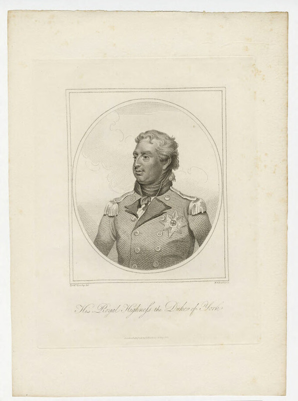 Portrait of Prince Frederick, Duke of York and Albany