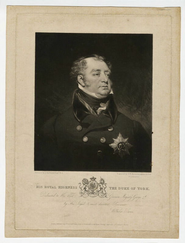 Portrait of Prince Frederick, Duke of York and Albany