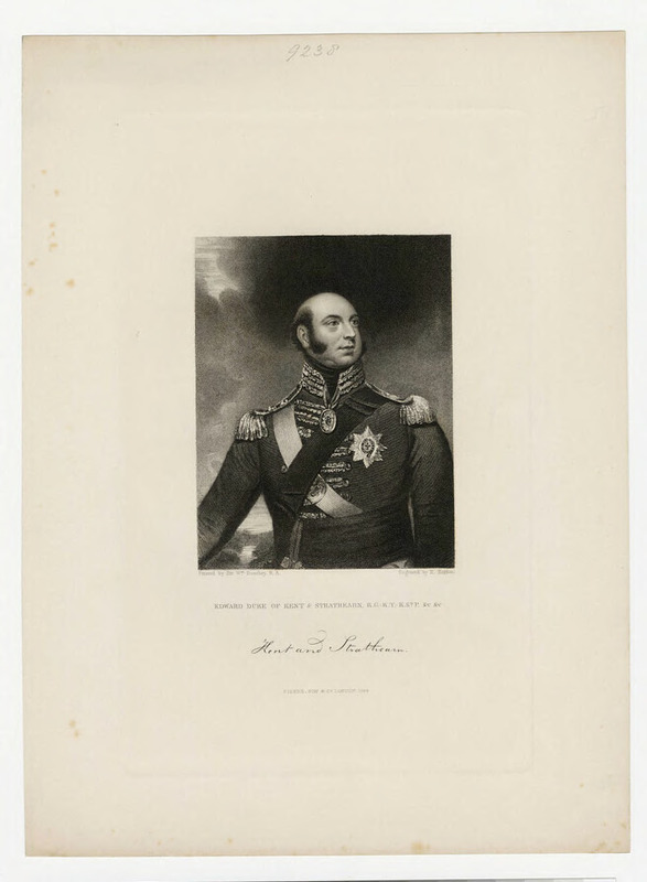 Portrait of Prince Edward, Duke of Kent and Strathearn