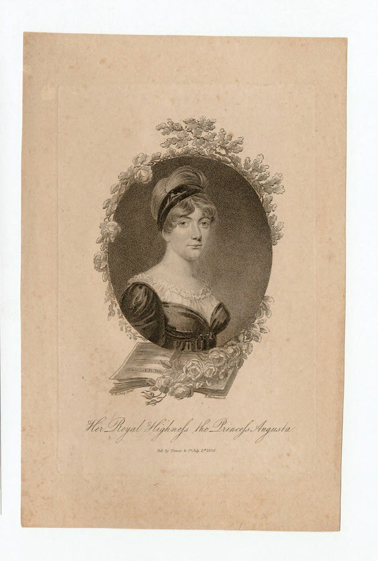 Portrait of Princess Augusta Sophia