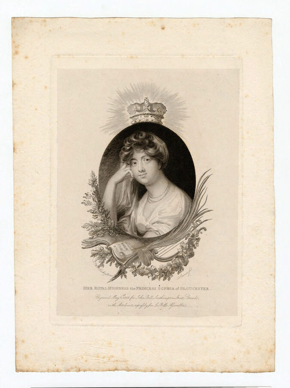 Portrait of Princess Sophia of Gloucester