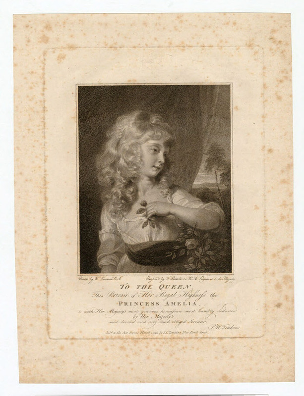 Portrait of Princess Amelia