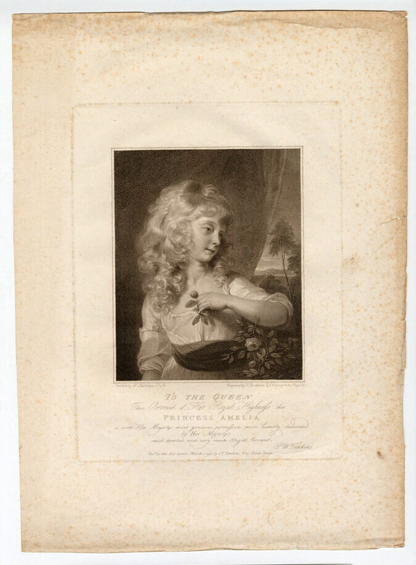 Portrait of Princess Amelia