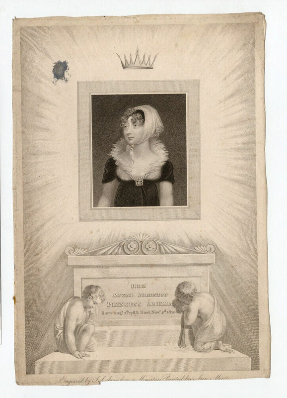 Portrait of Princess Amelia