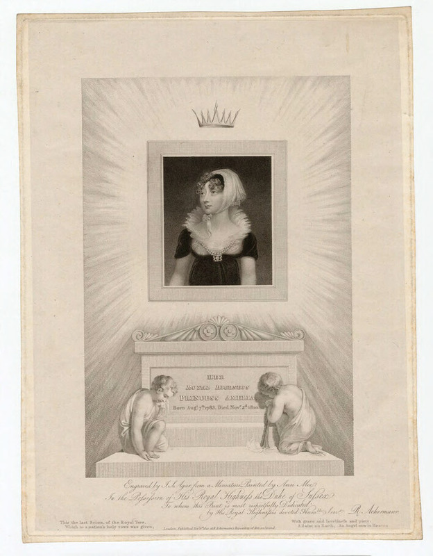 Portrait of Princess Amelia
