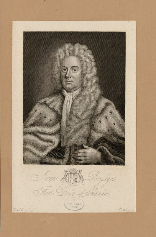 Portrait of James Brydges, 1st Duke of Chandos