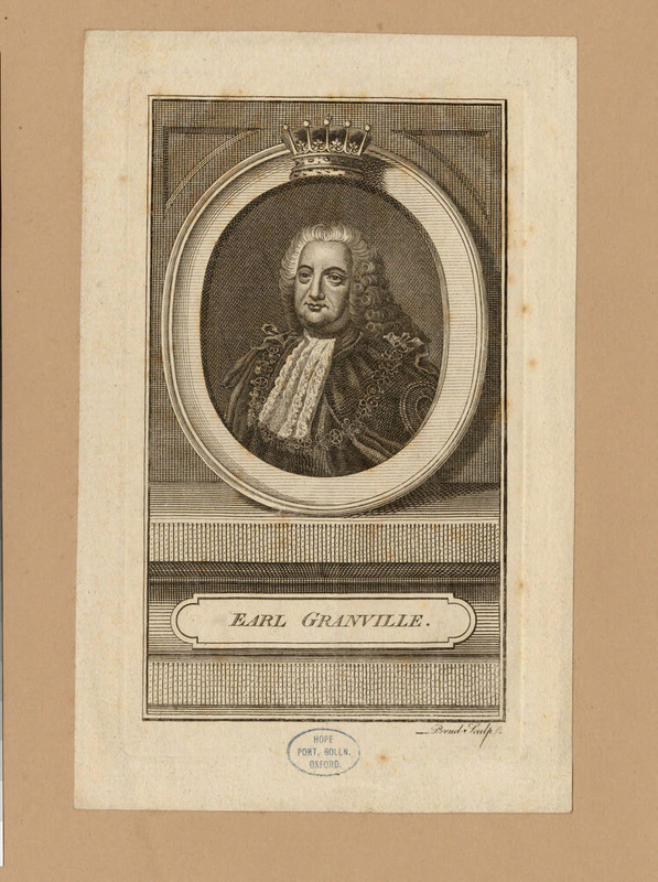 Portrait of Earl Granville