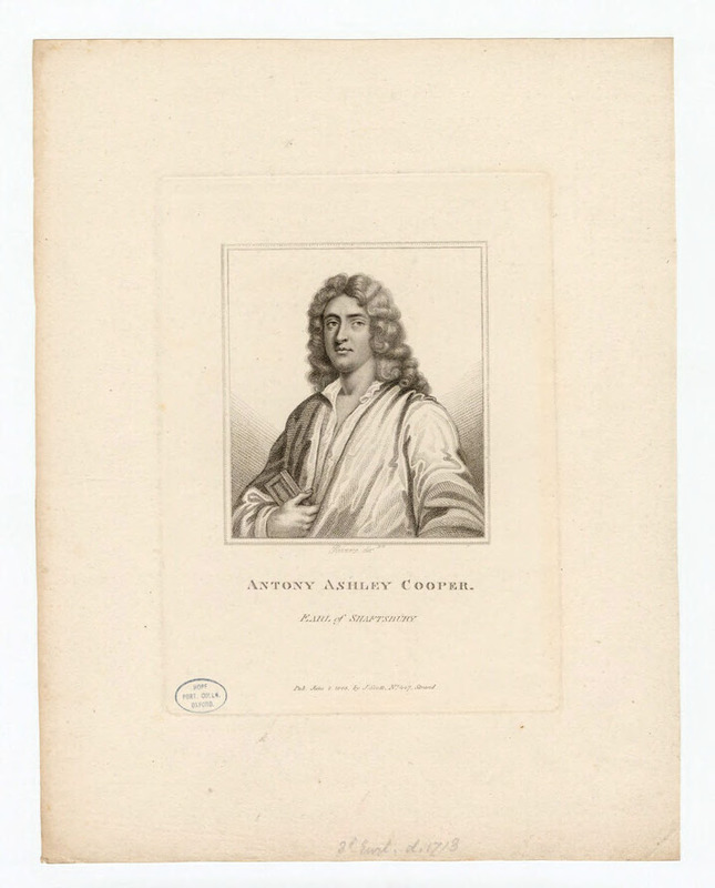 Portrait of Earl Shaftesbury