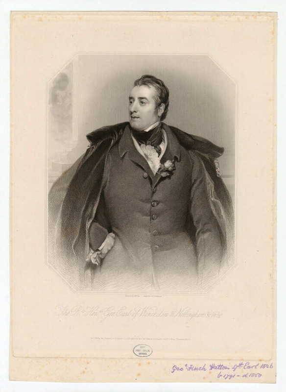 Portrait of George Finch, 9th Earl of Winchilsea