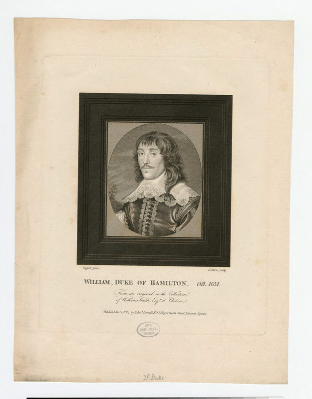Portrait of William Hamilton, 2nd Duke of Hamilton