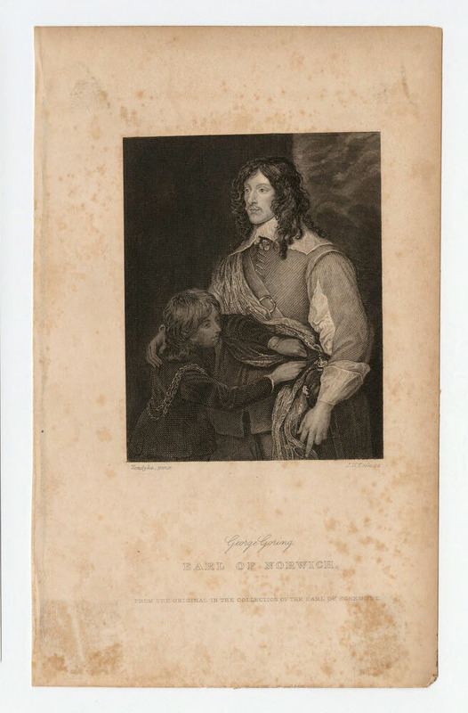 Portrait of Goring Earl of Norwich