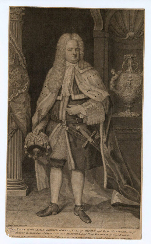 Portrait of Edward Harley, 2nd Earl of Oxford and Earl Mortimer