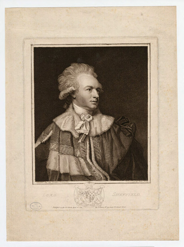 Portrait of Lord Sheffield