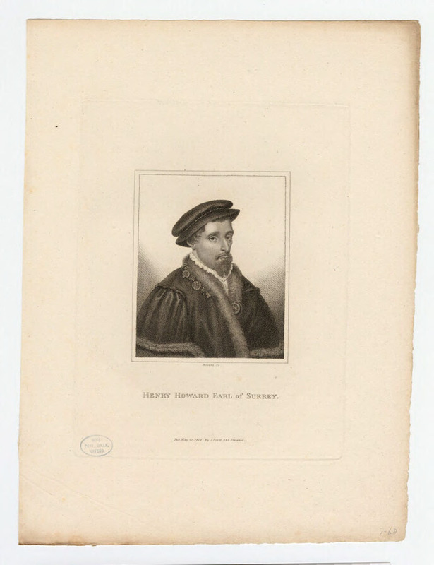 Portrait of Earl Surrey