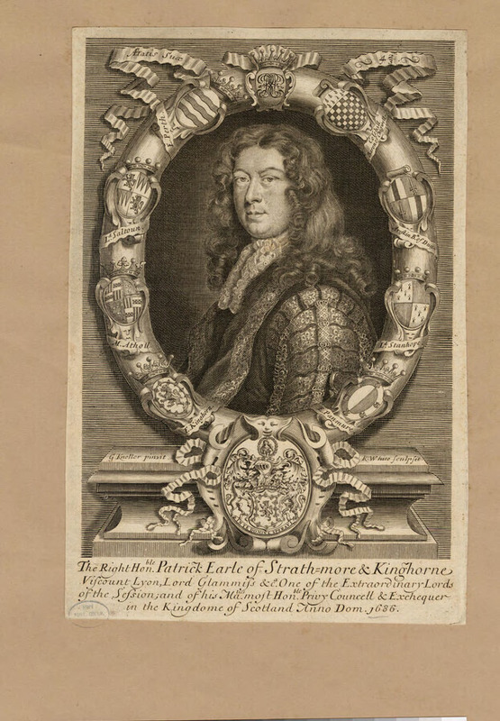 Portrait of earl of Strathmore