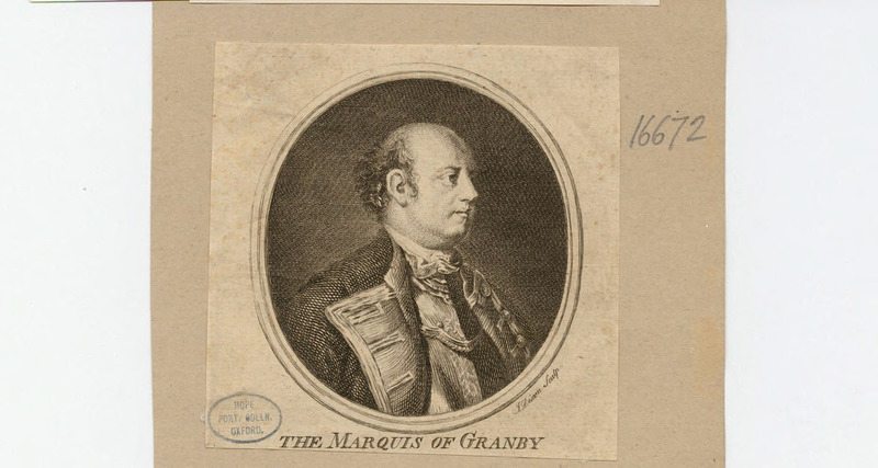 Portrait of Marquis Granby