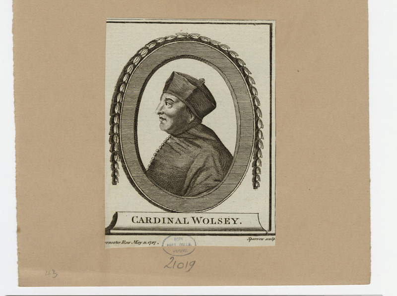 Portrait of Wolsey